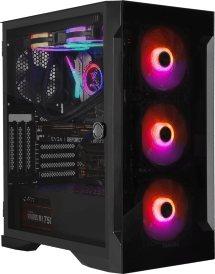 Gamdias Talos E2 Elite Számítógépház - Fekete