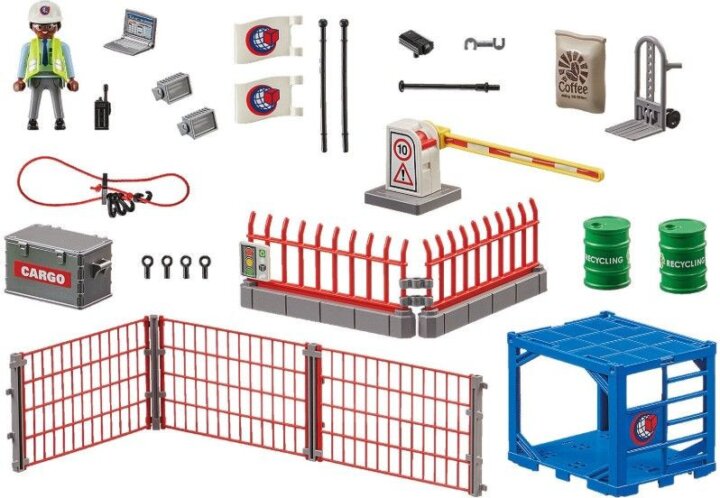 Playmobil 70773 City Action - Szállítmányraktár