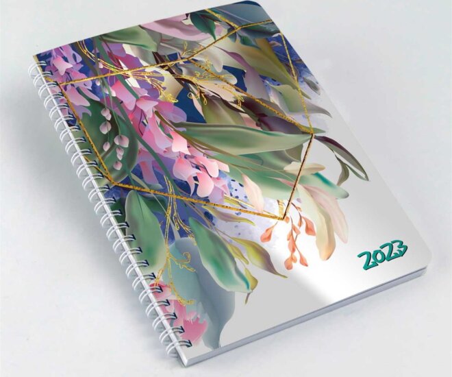 Realsystem SP1 A5 2023 Heti naptár - Akvarell