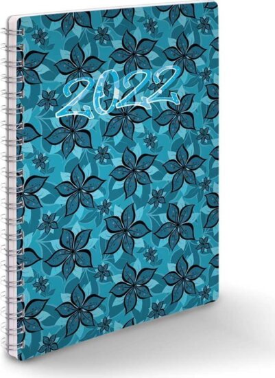 Realsystem SP2 171 x 95mm 2023 Zsebnaptár - Kékvirág