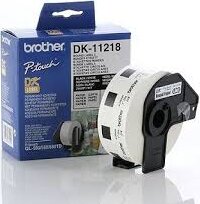 Brother Etikett címke DK11218, 1000 db 24 mm, öntapadós Brother Etikett címke DK11218, 1000 db 24 mm, öntapadós