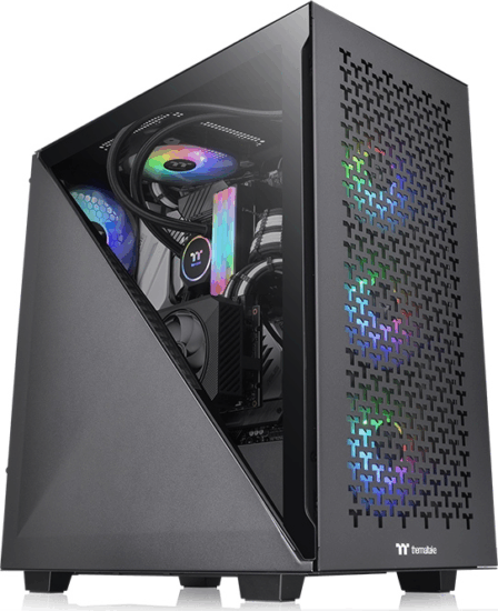 Thermaltake Divider 300 TG Air Számítógépház - Fekete