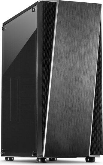 Inter-Tech T-11 Televen Számítógépház - Fekete