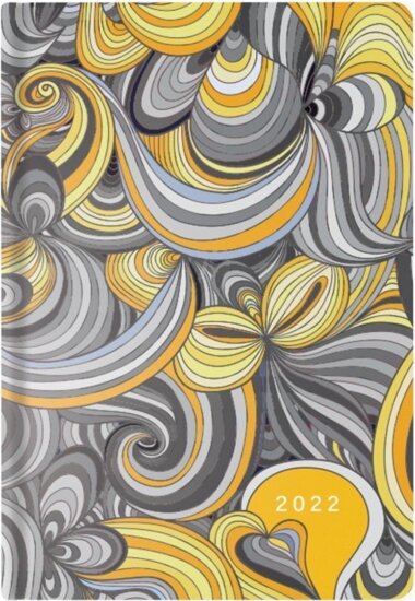 Toptimer Joy Flexi B6 2026 Heti naptár - Sárga/szürke