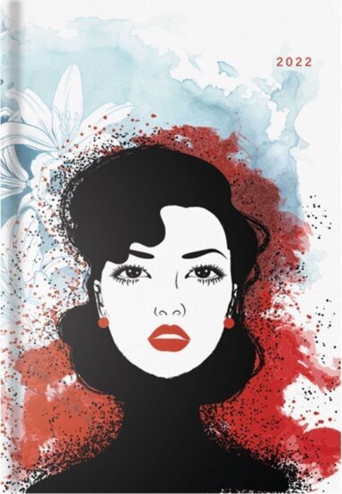 Toptimer Joy Flexi B6 2026 Heti naptár - Női fej