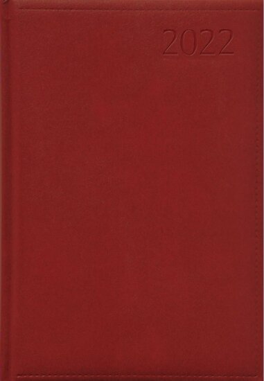 Toptimer Traditional B5 2022 Heti naptár - Bordó