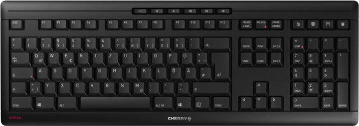 Cherry STREAM Wireless Billentyűzet - Német
