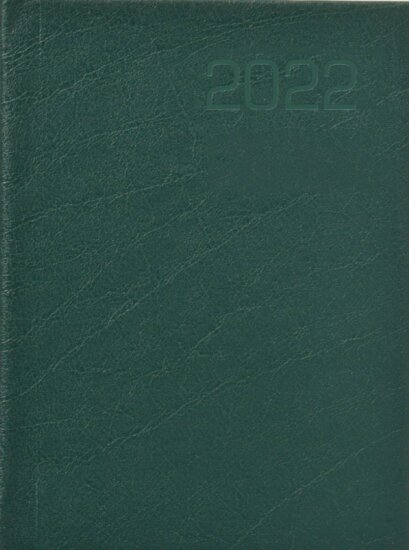 Toptimer Economic 88 x 120mm 2022 Mini zsebnaptár - Zöld