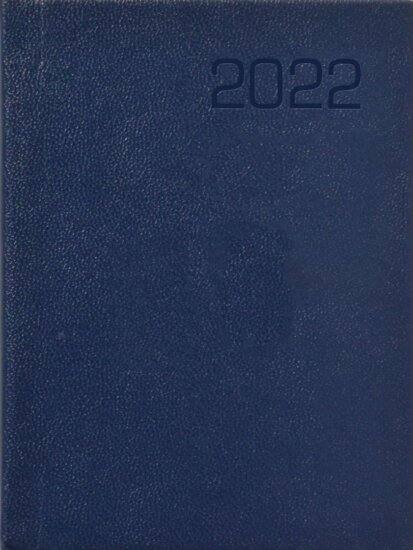 Toptimer Economic 88 x 120mm 2022 Mini zsebnaptár - Kék