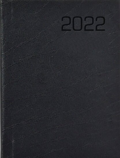 Toptimer Economic 88 x 120mm 2022 Mini zsebnaptár - Fekete