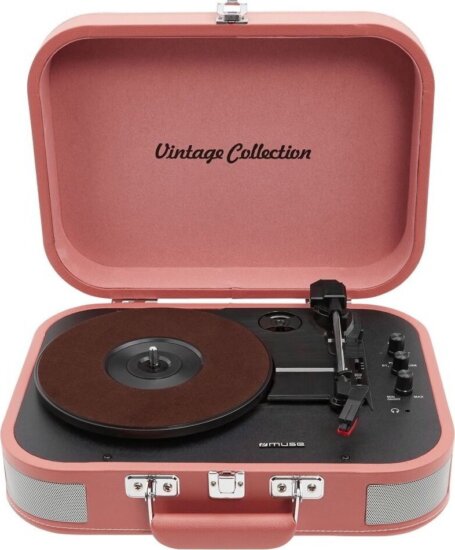 Muse MT-201 BTP Lemezjátszó Rózsaszín Muse MT-201 BTP Lemezjátszó Rózsaszín