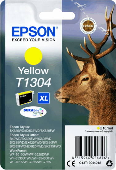 Epson T1304 XL DURABrite Ultra Ink Eredeti Toner Sárga