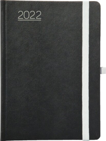 Toptimer Nero A5 2026 Napi naptár - Fekete/szürke