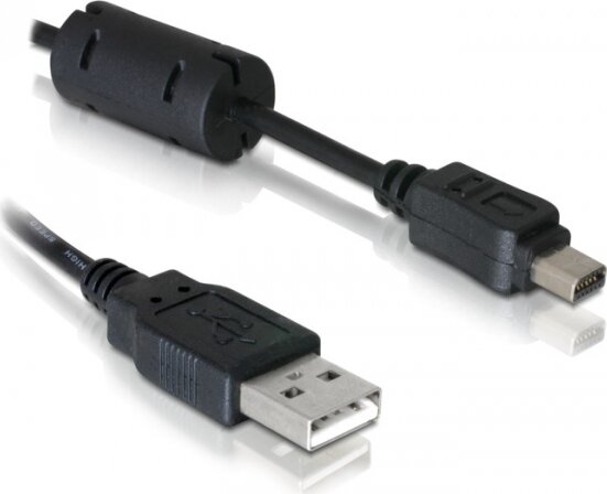 Delock kamera kábel 1m Olympus 12-tűs USB