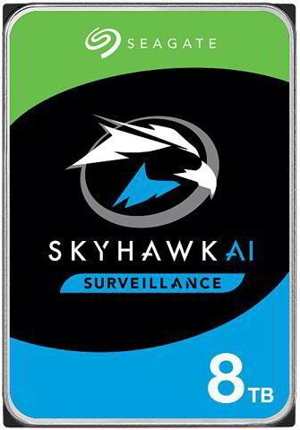Seagate 8TB SkyHawk AI SATA3 3.5" szerver HDD Seagate 8TB SkyHawk AI SATA3 3.5" szerver HDD
