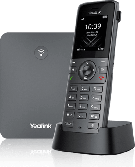 Yealink W73P DECT VoIP Telefon - Fekete
