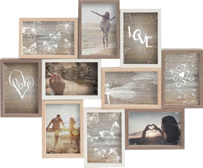 Nielsen Collage 56x45 képkeret - Fa Többszínű