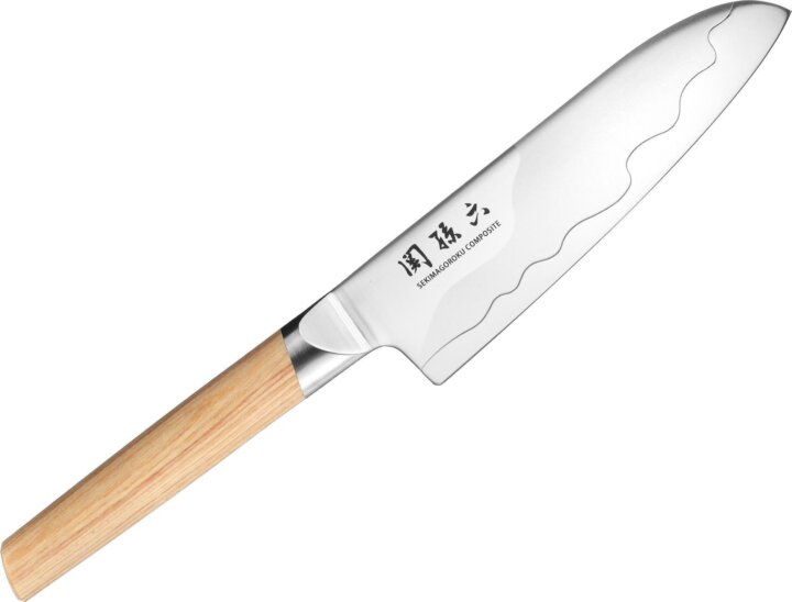 KAI Seki Magoroku Composite Santoku kés - 16.5 cm KAI Seki Magoroku Composite Santoku kés - 16.5 cm