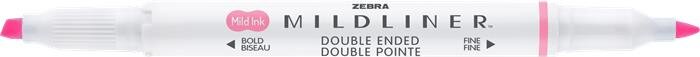 Zebra Mildliner Fluorescent 1,0/3,5 mm Szövegkiemelő - Rózsaszín