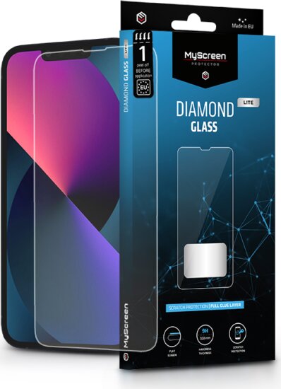 MyScreen Protector Diamond Glass Lite Apple iPhone 13 Mini Edzett üveg kijelzővédő