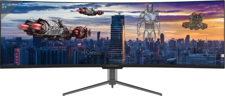LC-Power 49" LC-M49-DQHD-120-C-Q Gaming Monitor LC-Power 49" LC-M49-DQHD-120-C-Q Gaming Monitor