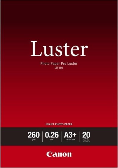 Canon LU-101 Pro Luster A3+ fotópapír (20 db/csomag)
