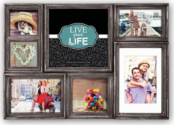 ZEP HA07K Derry 53x37 képkeret - Barna/szürke