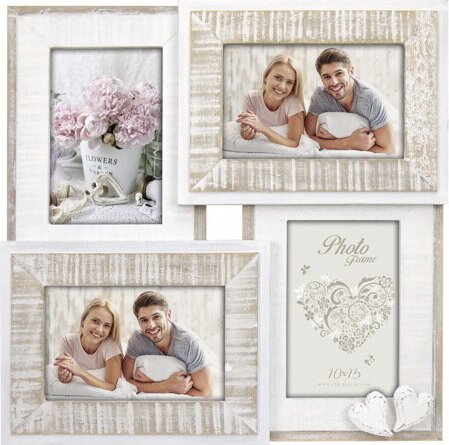 ZEP WW435 Molveno 35x35 képkeret - Fehér/barna ZEP WW435 Molveno 35x35 képkeret - Fehér/barna