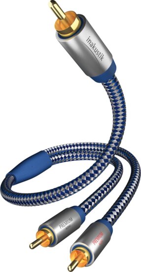 Inakustik Premium RCA kábel 3m (RCA apa - 2xRCA apa)