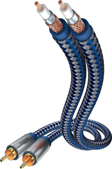 Inakustik Premium RCA kábel 0.75m (2xRCA apa - 2xRCA apa)