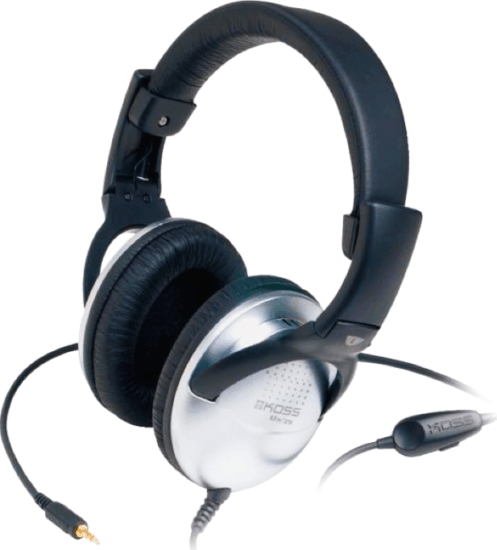 Koss UR29 Fejhallgató - Fekete/Ezüst Koss UR29 Fejhallgató - Fekete/Ezüst