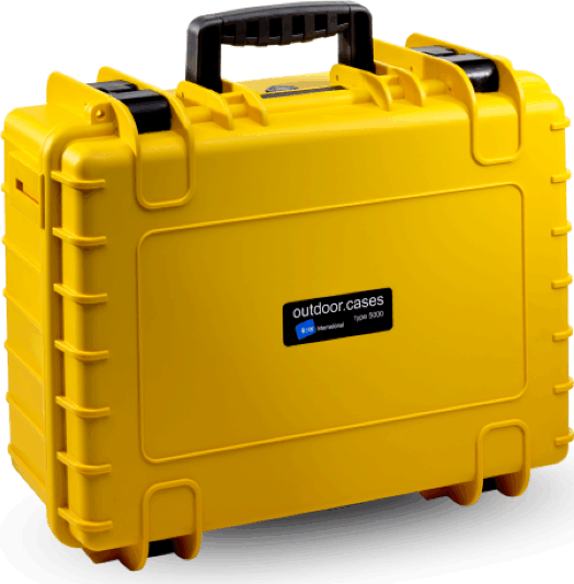 B&W Type 5000 Fotós koffer - Sárga B&W Type 5000 Fotós koffer - Sárga