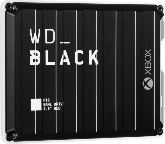 Western Digital 4TB WD_BLACK P10 Xbox One USB 3.2 Gen 1 Külső HDD - Fekete