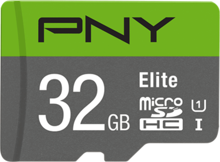 PNY 32GB Elite microSDHC UHS-I CL10 Memóriakártya + Adapter