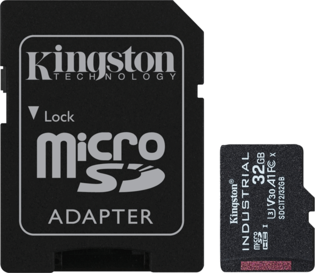 Kingston 32GB Industrial microSDHC UHS-I CL10 Memóriakártya + Adapter Kingston 32GB Industrial microSDHC UHS-I CL10 Memóriakártya + Adapter