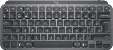 Logitech MX Keys Mini Wireless Billentyűzet Grafit - Angol (UK)
