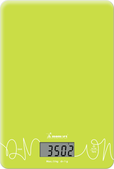 Momert 6861 Digitális konyhai mérleg - Zöld
