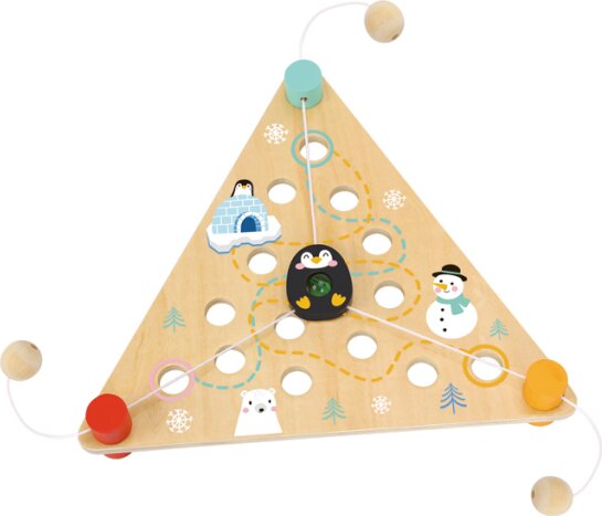 Tooky Toy Pingvin kaland golyóvezető társasjáték Tooky Toy Pingvin kaland golyóvezető társasjáték