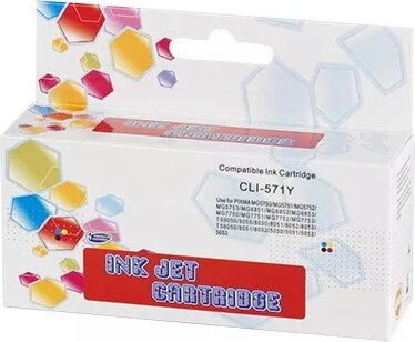 ECO (Canon CLI-571YXL) Tintapatron Sárga