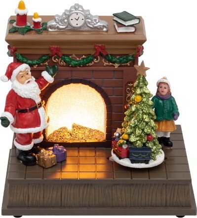 Home Somogyi DRM 14 Dioráma kandalló karácsonyi asztali dísz