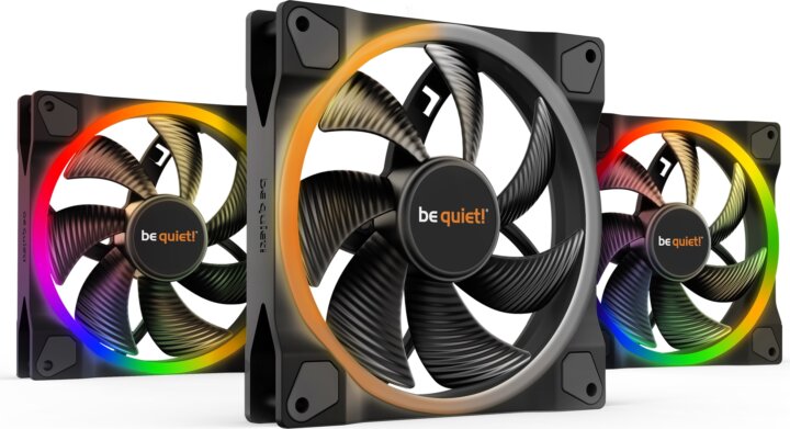 Be Quiet! Light Wings 140 PWM Rendszerhűtő (3db/csomag)