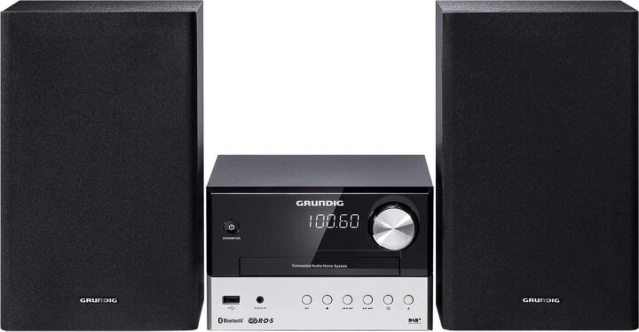 Grundig CMS 3000 Mikro HiFi rendszer - Fekete/Ezüst