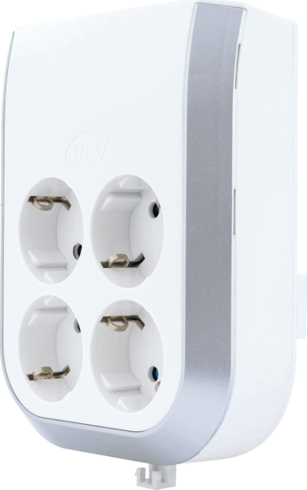 REV MultiPower 4 aljzatos elosztó - Fehér