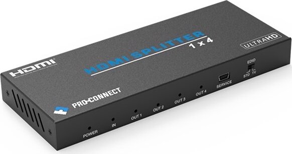 Proconnect PC-104SP-S2.0P HDMI Splitter (1 PC - 4 Kijelző)