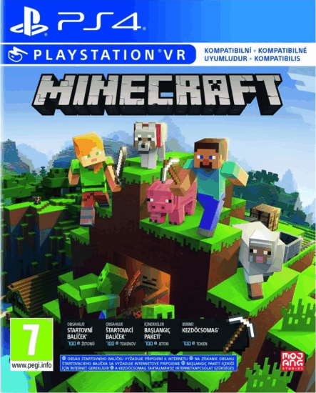 Minecraft Starter Collection PS4 Játékszoftver Minecraft Starter Collection PS4 Játékszoftver