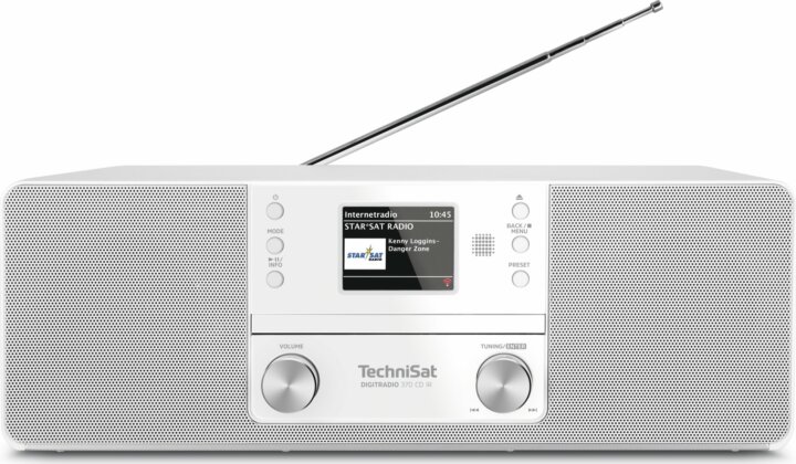Technisat DigitRadio 370 CD IR Internet Rádió - Fehér