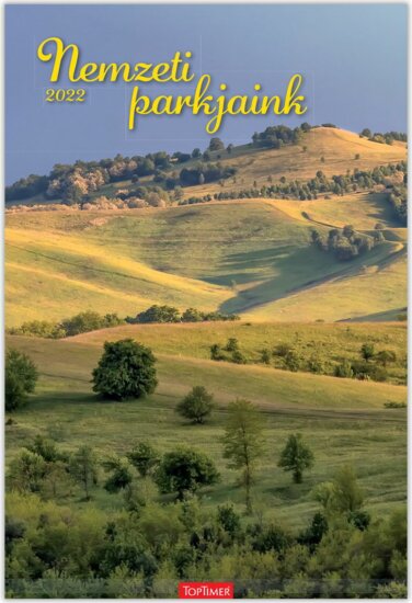 Toptimer 220 x 330mm 2022 Falinaptár - Nemzeti parkjaink