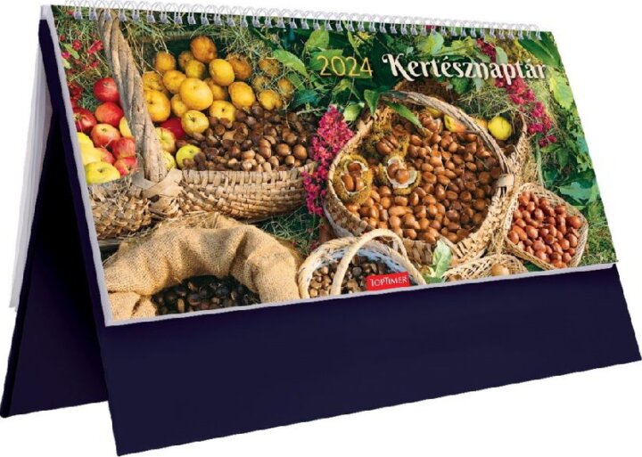 Toptimer Hungary 325 x 155mm 2023 Heti naptár - Kék