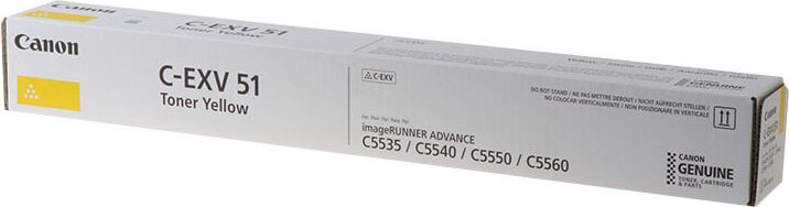 Canon C-EXV 51 Eredeti Toner Sárga