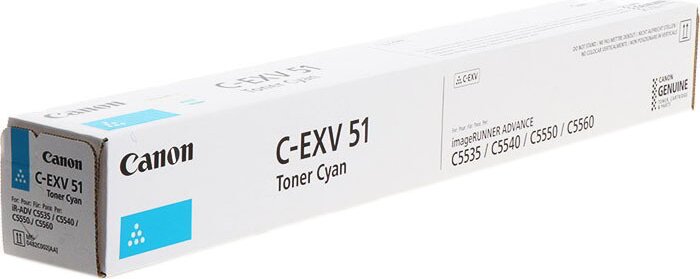Canon C-EXV 51 Eredeti Toner Cián
